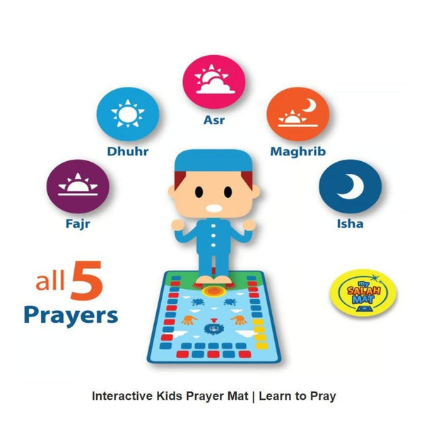 Islamic Educational Mat for Children – Interactive Learning & Prayer Mat Zambeel 