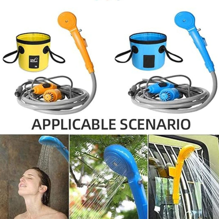 Compact Outdoor Camping Shower – Portable, Lightweight & Easy to Use Zambeel 